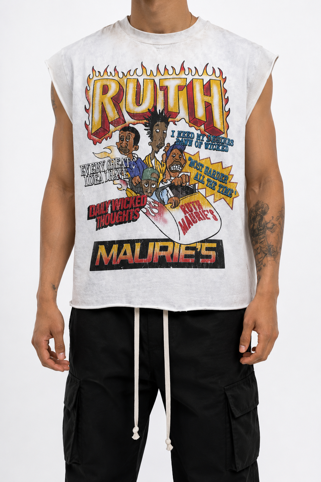 Maurie's Daily Wicked Cutoff Tee
