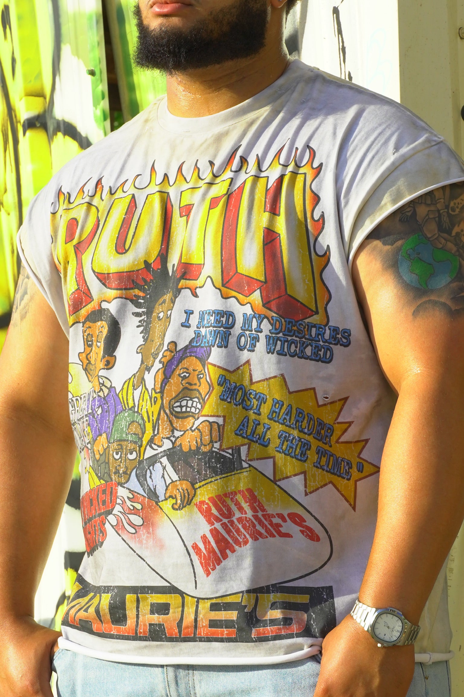 Maurie's Daily Wicked Cutoff Tee